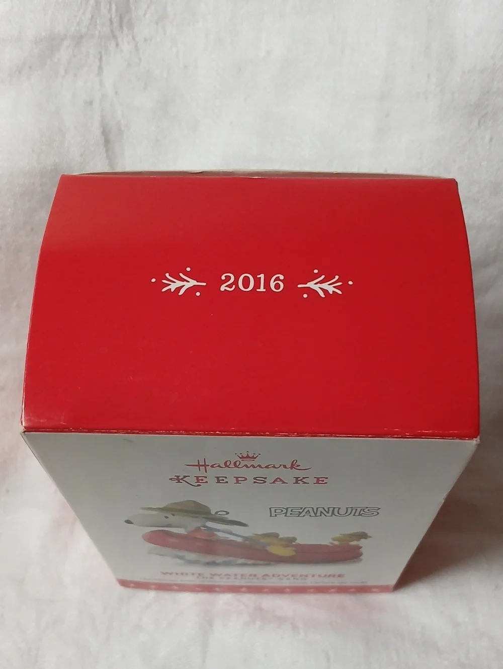Hallmark Keepsake Peanuts Snoopy White Water Adventure Ornament 2016